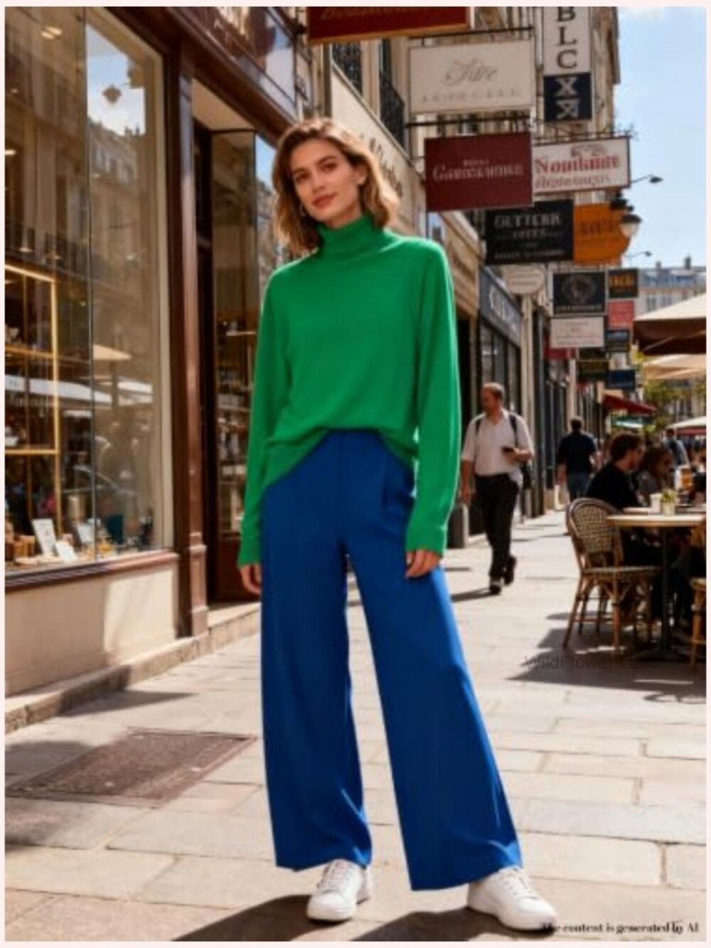 Women's Turtleneck Sweater Long Sleeve Knit Pullover Fall Winter - Picture 5 of 7
